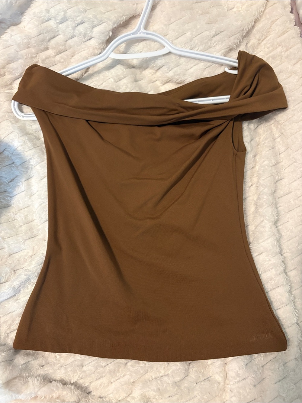 Aritzia Brown Ravish Top